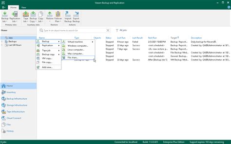 Step 1 Launch New File Backup Job Wizard Veeam Backup Guide For VSphere