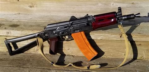 Bulgarian Krinkov in AKS74U clothes Custom refinished handguards by ...