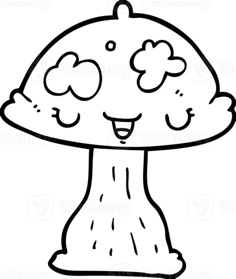 Cartoon Toadstool Drawing 46995846 Png