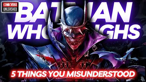 Things Everybody Gets Wrong About The Batman Who Laughs Youtube