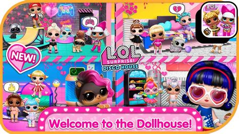 💝valentine Season💝 Lol Surprise Disco House Collect Cute Dolls 123