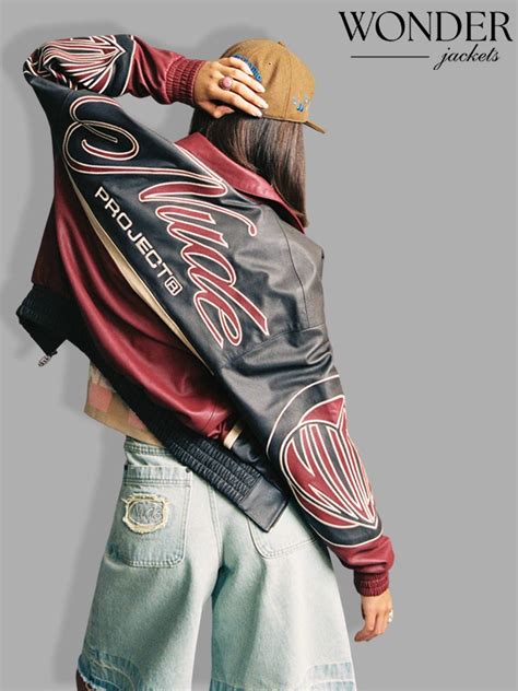 Unisex Nude Project Leather Jacket Wonder Jackets