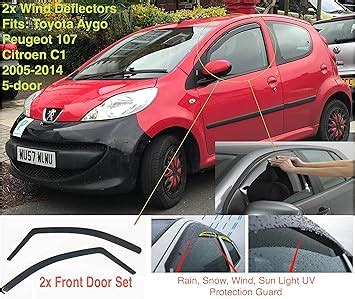 Ac Wow X Wind Deflectors Compatible With Citroen C Peugeot Toyota