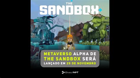 Metaverso Alpha De The Sandbox Ser Lan Ado Em De Novembro