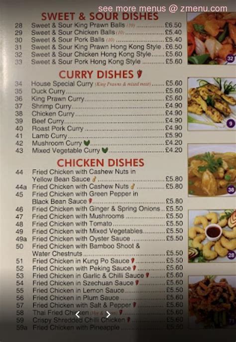 Online Menu Of New Rays Chinese Take Away Restaurant Shefford United