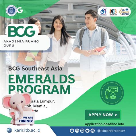 Itb Career Center On Twitter Job Vacancy Bcg Southeast Asia Is