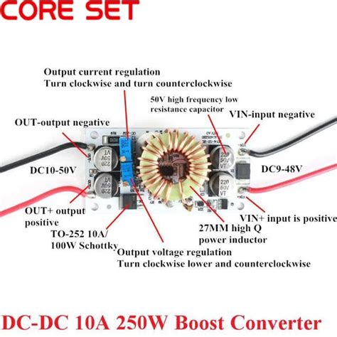 Dc Dc Converter A W Step Up Step Down Buck Boostpower