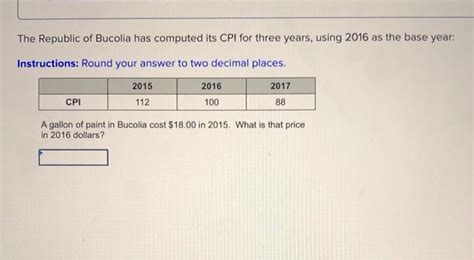 Solved Part Of West Trendia Has Computed Its Cpi For Chegg