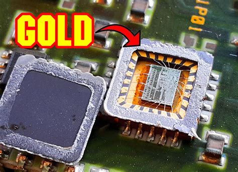 Gold In Electronics List Where To Find Gold Them Electronics What