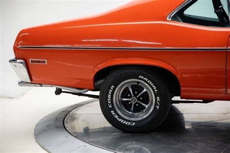 1972 Chevrolet Nova Ss 350 4 Speed Automatic 3 Speed Coupe Flame Orange