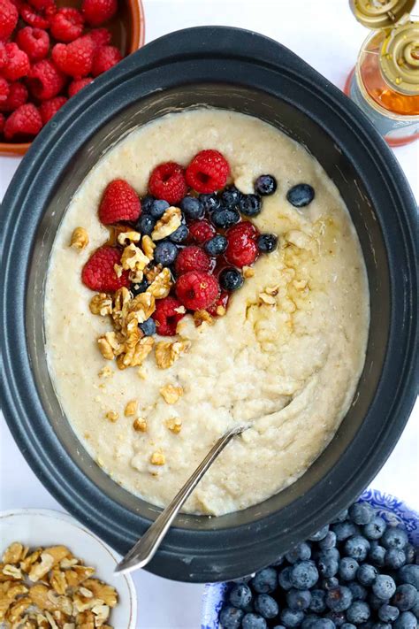 Slow Cooker Porridge Super Easy Recipe