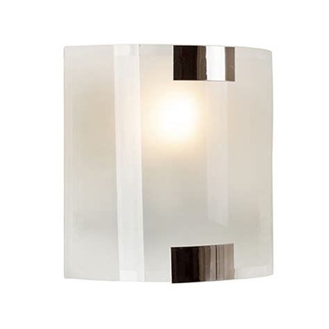 EUROLUX W170SC METRASS1 SATIN CHROME WALL LIGHT Discount Lighting