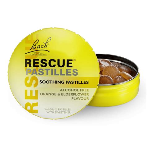 Pastilhas Rescue Laranja 50g Divina Fórmula Farmácia de Manipulação