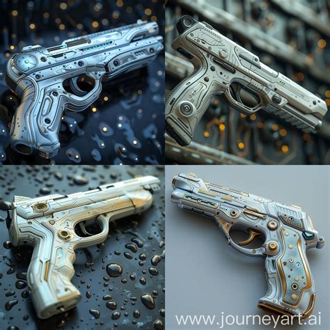 Futuristic pistol by Pickgameru on DeviantArt