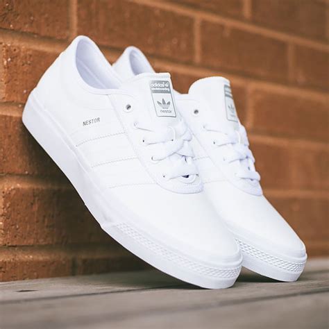 Adidas Skateboarding Adi Ease Nestor All White