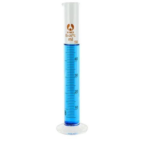 Glass Graduated Cylinder 50ml Xump