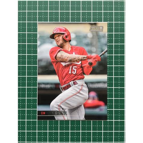 TOPPS MLB 2021 STADIUM CLUB 105 NICK SENZEL CINCINNATI REDS ベースカード