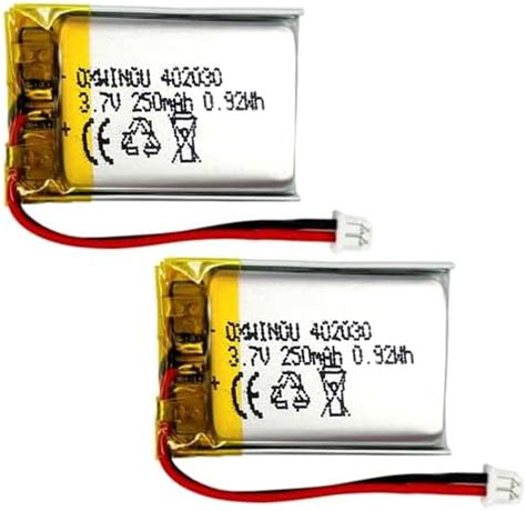 Amazon EEMB Lithium Polymer Battery 3 7V 250mAh 502030 Lipo