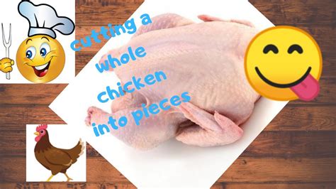 How To Cut A Whole Chicken Into Pieces In 7 Minutes Fast Youtube