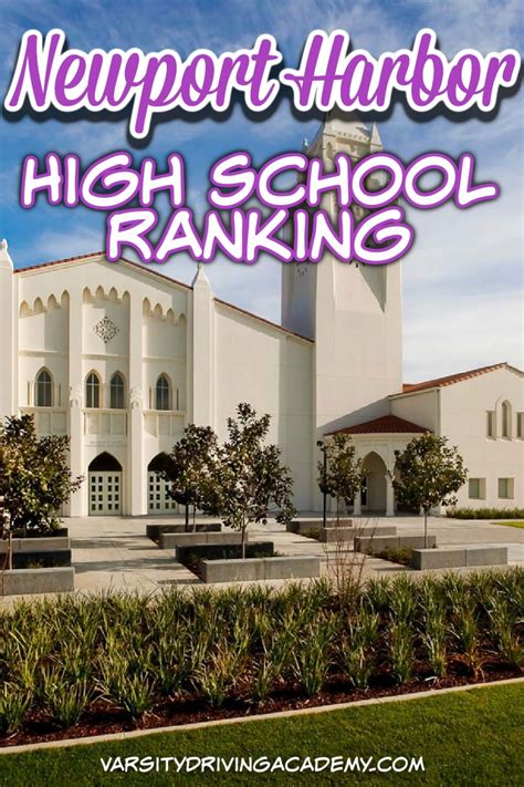 Newport Harbor High School Ranking Information - VDA Driving School