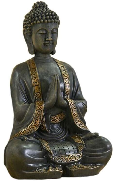 Zen Light Grande Statue Bouddha M Ditation Au Meilleur Prix Sur Idealo Fr