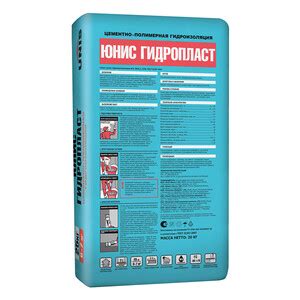 Гидроизоляция цементно-полимерная Unis Гидропласт 20 кг — купить в ...