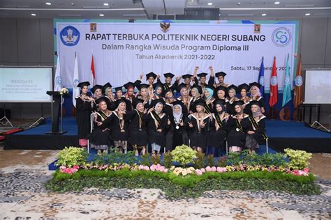 Wisuda Ke 6 Politeknik Negeri Subang Kesehatan Polsub