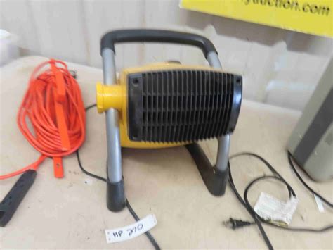 Stanley Electric Heater With Blower And Patton 1500 Watt And Extension Cord