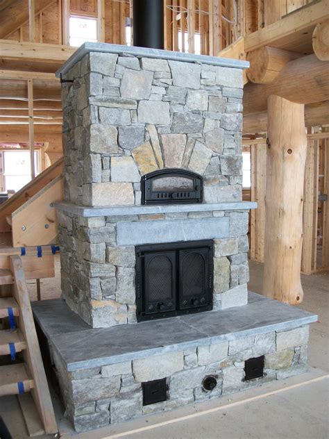 Michael Thronson Masonry Masonry Heater Pictures Adirondack Stone And