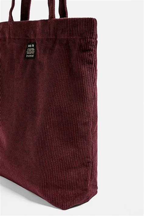 Uo Corduroy Tote Bag Urban Outfitters Uk