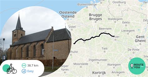 Koekelare Aalter Recreatieve Fietsroute Routeyou