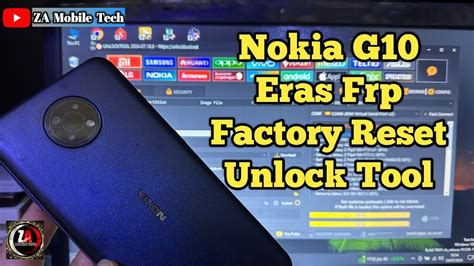 Nokia G10 Factory Reset Frp Bypass With Unlock Tool Erase Frp Nokia