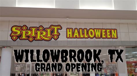 Spirit Halloween Willowbrook Mall Grand Opening Houston Tx 2021