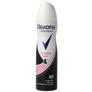 Rexona Woman Invisible Pure Deodorant Spray Ml Drogisterij Online