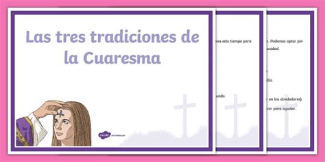 P Ster Las Tradiciones De La Cuaresma Teacher Made