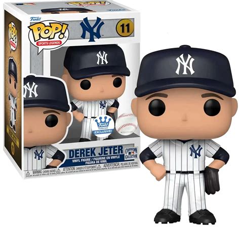 Funko Mlb New York Yankees Pop Mlb Derek Jeter Vinyl Figure Toywiz