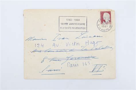 DE GAULLE Lettre autographe signée adressée à Ivan Loiseau à propos