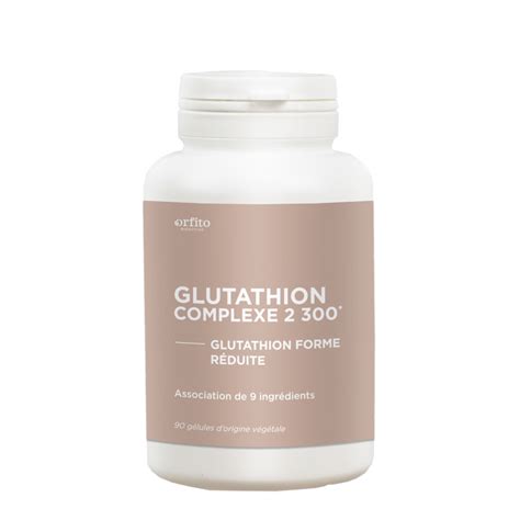 Glutathion complexe 2300 90 gélules Orfito Onatera