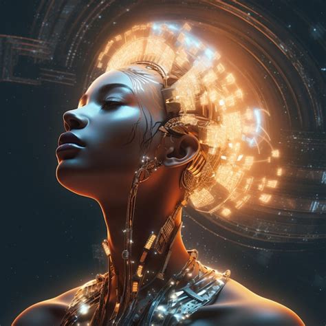 Premium AI Image | A futuristic glow that captivates