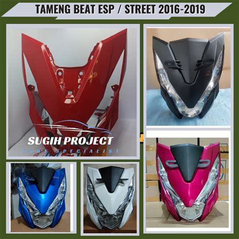 Jual Promo Tameng Panel Body Bodi Depan Beat Esp Eco Street Merah Putih