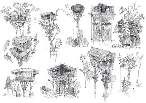 Diploma in Industrial Design | Student Work | Term 2 | Tree house ...