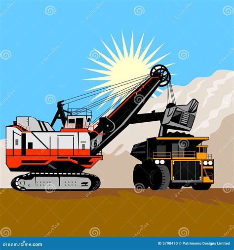 Excavator Truck Stock Illustrations – 7,439 Excavator Truck Stock Illustrations, Vectors ...