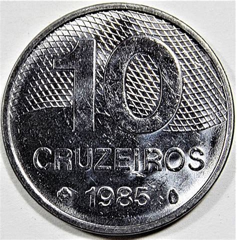 MOEDA ABERTURA Cruzeiro Integração Cr 1985 10 Cruzeiros