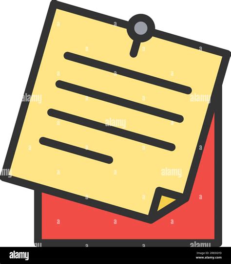 Sticky Note Icon Vector Image Stock Vector Image And Art Alamy