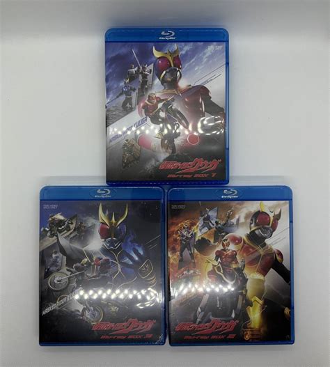 【未使用に近い】【一部未開封】 Blu Ray Box 全3巻セット 仮面ライダークウガ Bd Box ブルーレイ 特撮 クウガ Bdの落札