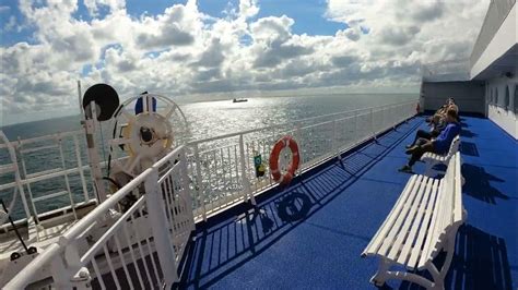 Hook Of Holland To Harwich Trip By Ferry Stena Line Raw Footage