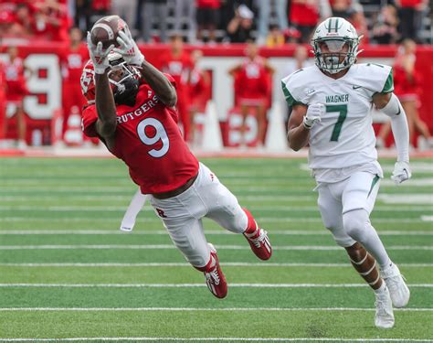 NCAA Football Rutgers Vs Wagner Nj