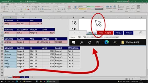 Cómo Copiar Hojas en Excel muy Rápido con Ctrl Mouse y vincular