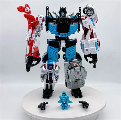 Игрушки-трансформеры Haizhixing Defensor, аниме экшн-фигурка KO G1 ...