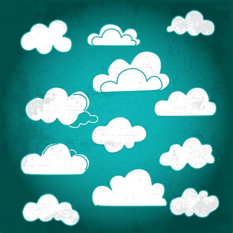 Nube imágenes de stock de arte vectorial Depositphotos